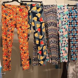 *SOLDLuLaRoe Disney Leggings One Size 5 Pr New